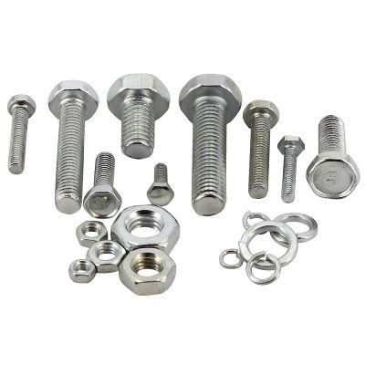 Grade4.8/8.8/10.9/12.9 High Quality DIN931 DIN933 Bolts and Nuts