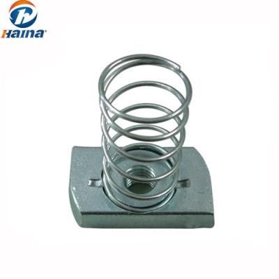 Stainless Steel Long Spring Nuts/Spring Square Nut