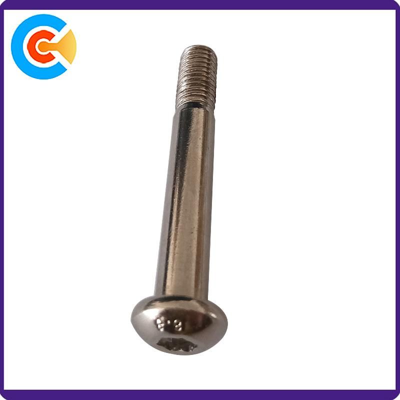 Stainless Steel Philips Screw Button Head Security Screw