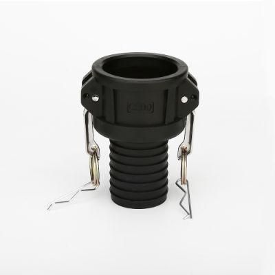 China Factory Type C Series PP Camlock Coupling with Female Coupler X Hose Shank