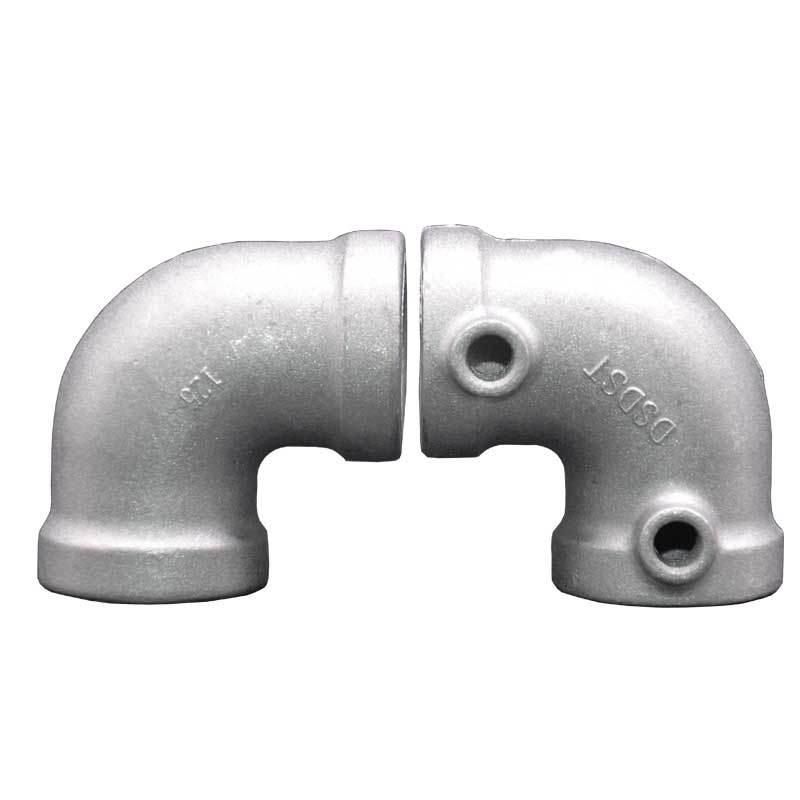Black Aluminum Quick Release Pipe Fittings Key Clamp Fittings 90 Degree Elbow Structural Key Fittings