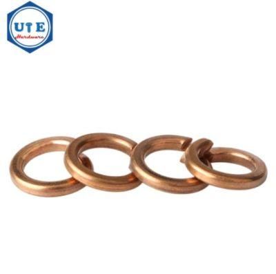 DIN127 Brass Spring Washer Bronze Copper Brass Split Spring Lock Washer M2.5 M3 M4 M5 M6 M8