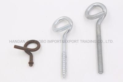 Steel Pig Tail Screws M6 Swing Hook Screws