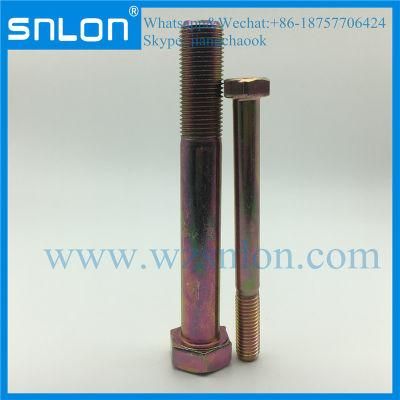 Grade 10.9 Zinc Steel High Strength Hex Bolt Machine Screw