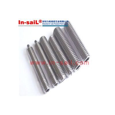 DIN 915-1980 ISO4028-2005, ISO4028-2005 Hexagon Socket Set Screws with Dog Point