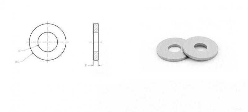GB/T 93 Titanium Single Coil Spring Lock Washers-Normal Type
