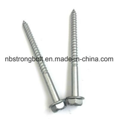 Hex Head Flange Self Drilling Screw with Zinc Plated