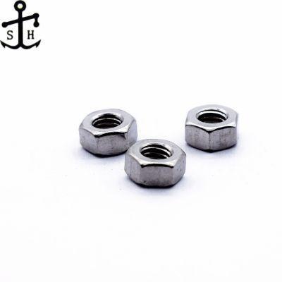 DIN 970 Stainless Steel Hex Nuts M8 M10 M12 Metric Coarse Thread Made in China
