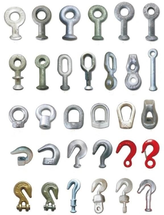 70kn Cable Hooks Power Line Fitting of Electricity Fitting