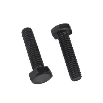 Black Grade10.9 - M33 - DIN933, 931 - Hex Bolt/Hexagon Head Bolt - Carbon Steel - B7/42CrMo