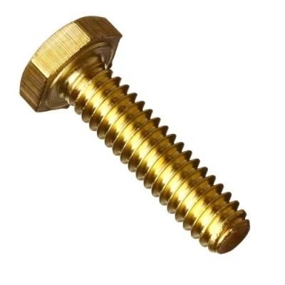 High Carbon Steel Brass Phosphor Bronze Grade 8 Hex Head Screws Bolts