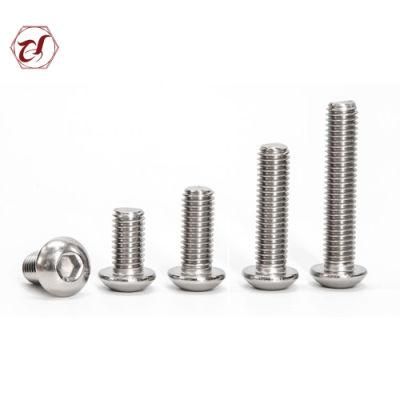 Stainless Steel Button Head Full Thread Socket A2 Scoket Screw