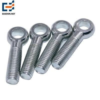 HDG Galv Self Color Swing Bolt DIN444 Eyelet Bolt Steel Galvanized/ Black Oxide Carbon Steel Eyebolt DIN580 Eye Bolt