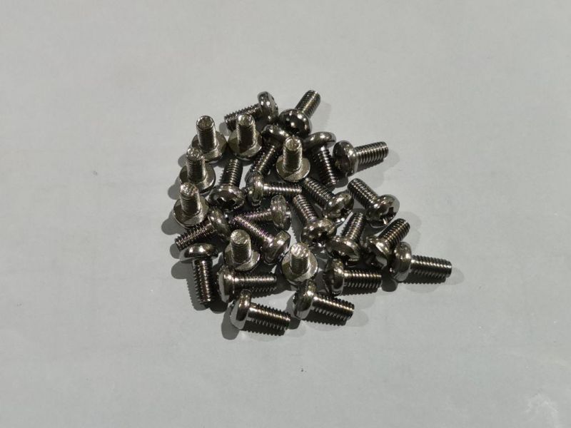 GB/T 818 M2.5*25 Titanium Cross Recessed Pan Head Tc4 Screws