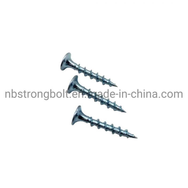 Phil Bugle HD Coarse Thread Drywall Screw Zinc Plated #6X1.5/8"
