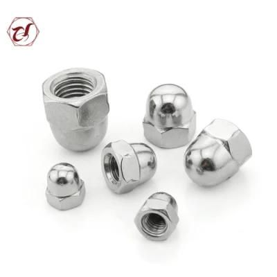 Round Dome A2 Stainless Steel Hex Cap Head Nut