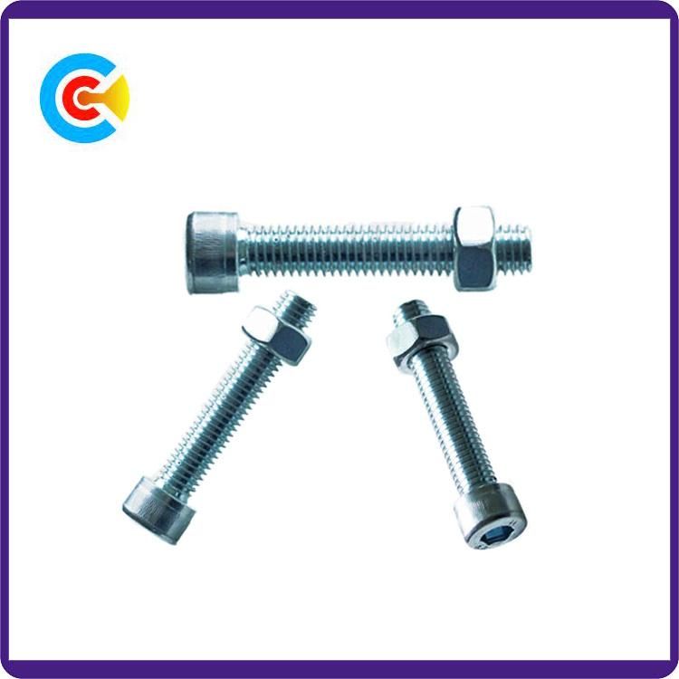Carbon Steel Hexagon Nuts Hexagon Socket Cheese Head Screws/Bolts