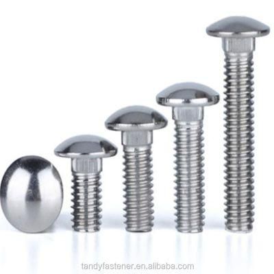 DIN603 10.9 Dacromet HDG Fine Thread Carriage Bolts