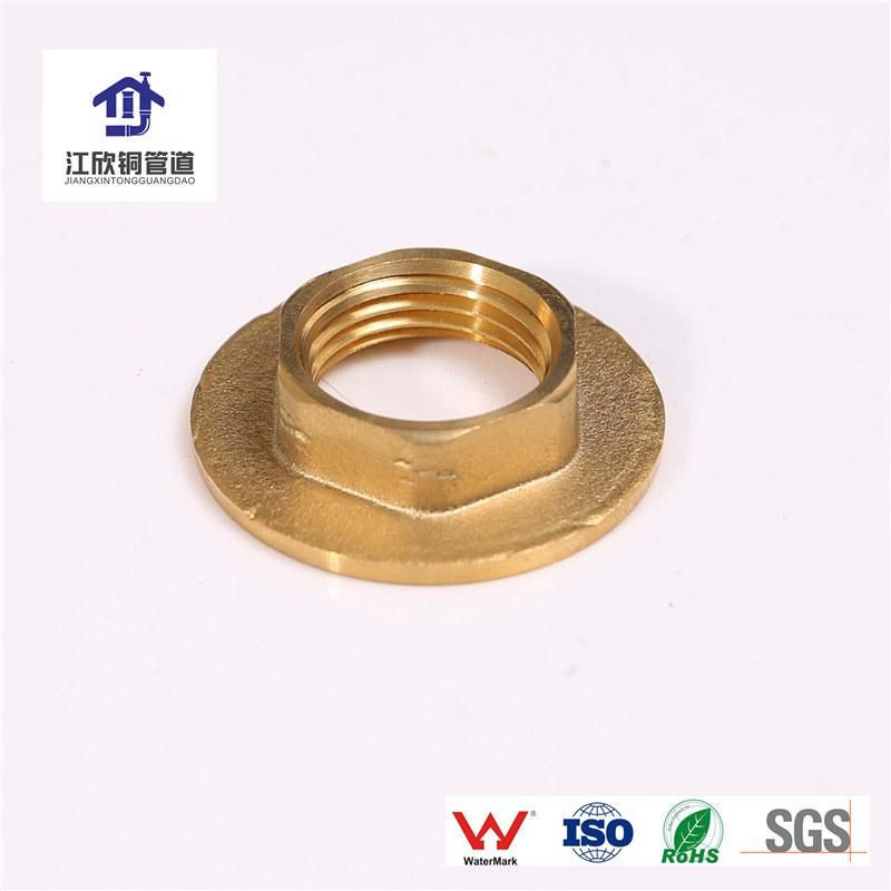 Brass Nut Cap Plug Refrigeration Plumbing Union Connector Machine Part