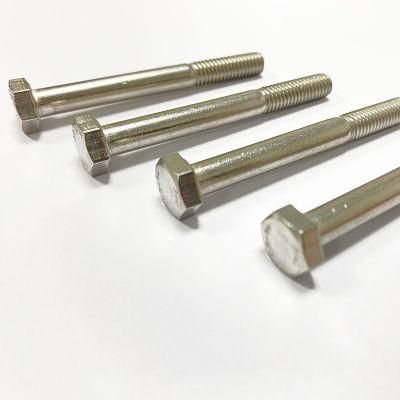 Hexagon Bolts Half Thread Stainless Steel Screw Bolt Fastener Customization