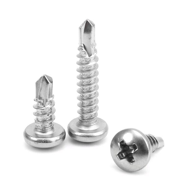 High Quality Stainless Steel 304 Pan Head Self Drilling Screw