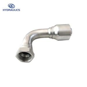 Female Jic Swivel Hose Connector/90 Elbow Hydraulic Fitting/Stainless Steel Hose End Fittings
