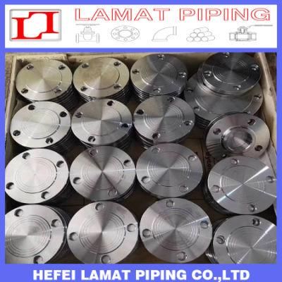 DIN2527 JIS-B2220 Ks-B1503 SABS1123 ISO7005-1 Forged Carbon Steel Blind Flange