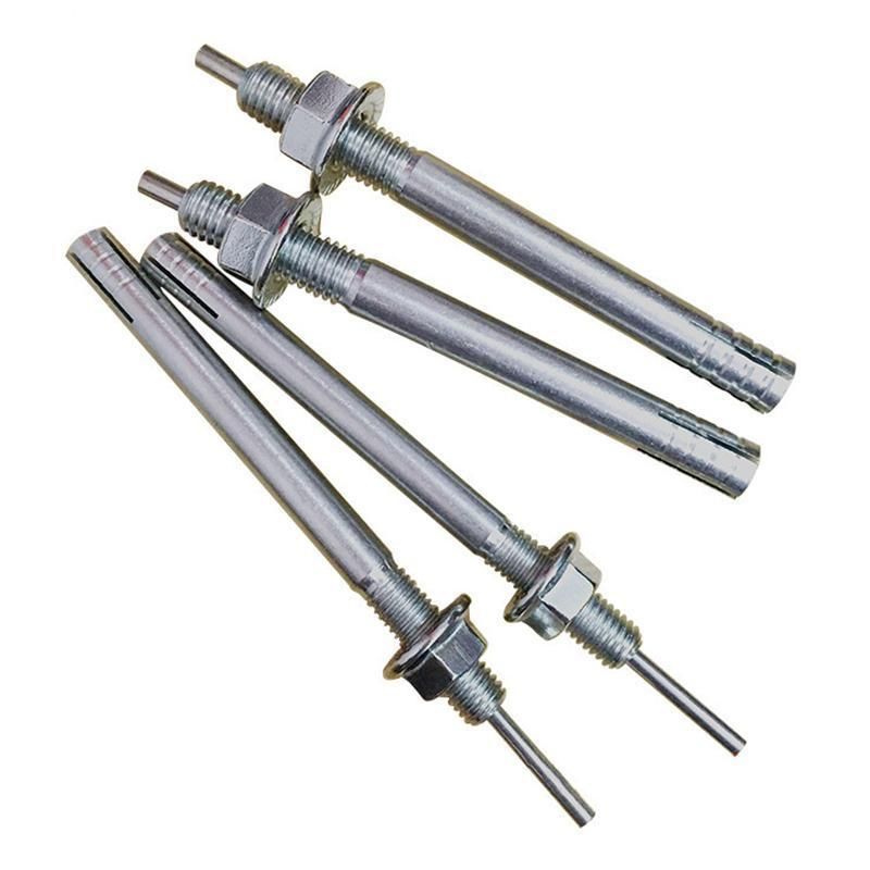 1-1/4" Stainless Steel 304 316 Hammer Drive Anchor Hit Pin Nail Strike Anchor with Flange Nut