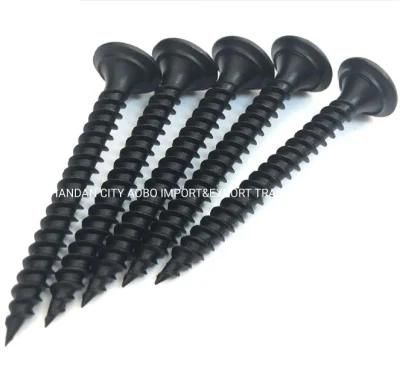 High Quality Black Fine Thread Drywall Screw Manufacturer