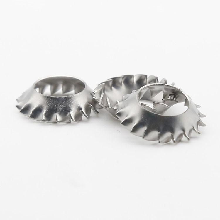 DIN6798V Stainless Steel Serrated External Tooth Lock Washer