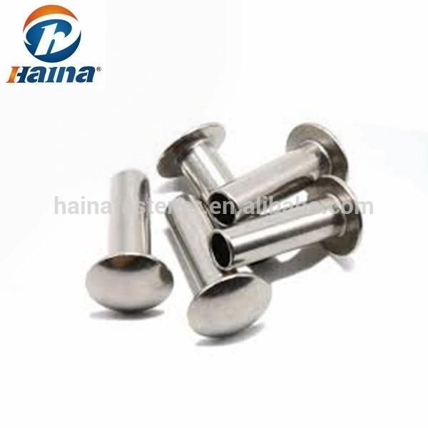 Made in China Hollow Semi-Hollow Stainless Steel Tubular Rivet