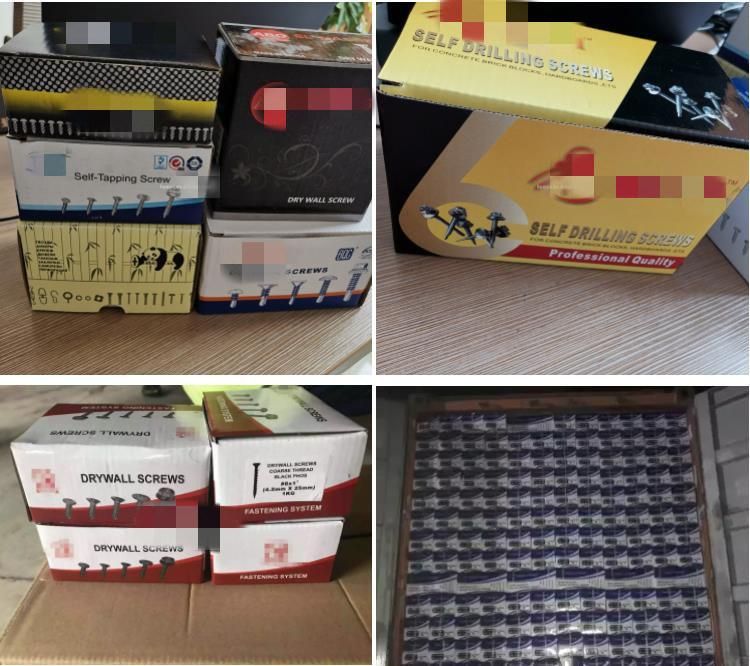 Yellow Zinc Hex Head Self Drilling Screw
