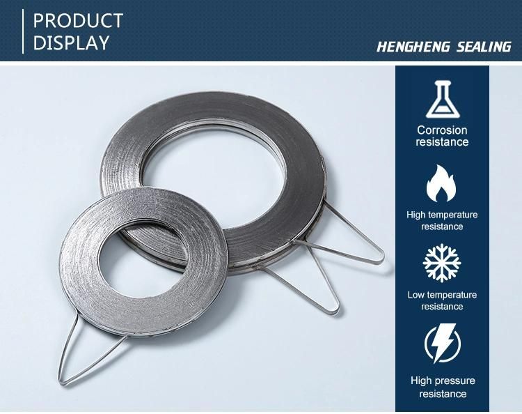 304/304L Graphite Spiral Wound Metal Gasket High-Pressure Steam Gasket High-Temperature Resistance Gasket