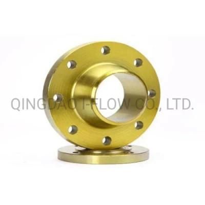 Golden Coating Forged Flange