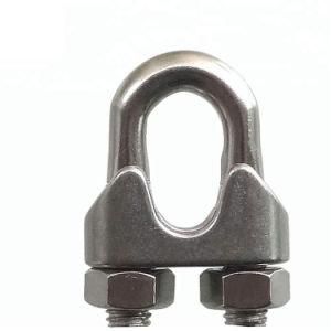 Stainless Steel 304 &amp; 316 DIN741 Wire Rope Clips in Stock