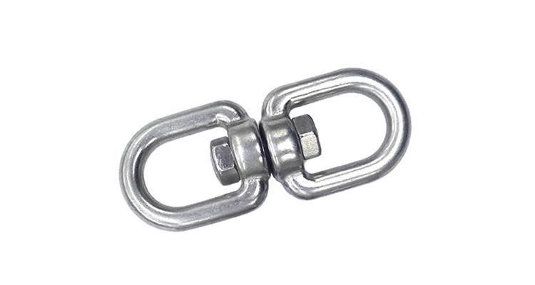 Hot Sale Stainless Steel Double Eye Swivels for Riggings