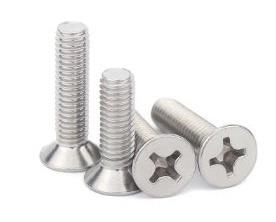 304 Stainless Steel Xross Flat Head Screw Countersunk Head Screw Small Machine Screw