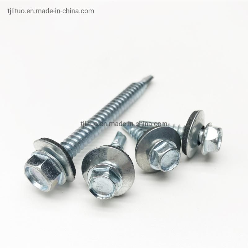 Ruspert Tornillo Autoperforante Pta Espada C/G Spade Point Hex Head Screws
