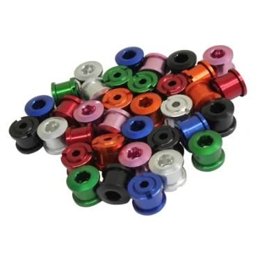 Custom Aluminum Chainring Bolts for E Bike Components New Energy