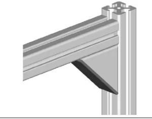Angle Bracket Die-Casting for Aluminium Profile - Cma 036