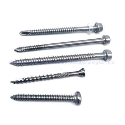 OEM Custom Stainless Steel Self Tapping Screw/Driling Screw/Wood Screw Fastener