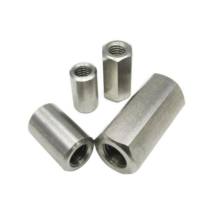 Long Hex Coupling Nut Stainless Steel DIN6334
