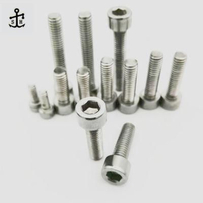 SUS304 Stainless Steel Socket Machine Screws Fasteners Hex Socket Head Cap Screws Made in China