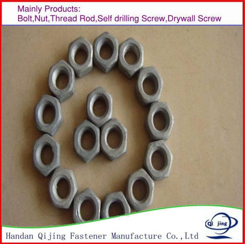 Carbon Steel DIN934 Zinc Plated Hex Head Nut