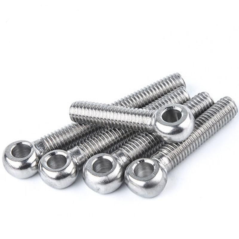 Metric Stainless Steel Eye Bolts M8 M10 GB798 Stainless Steel Eye Bolts