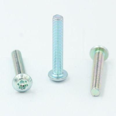 Stainless Steel Color Zinc Torx Pan Head Anti-Theft Machine Screws