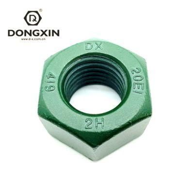 High Strength Fastener Nut Wholesale Customized 2h DIN934 Nut with Factory Price