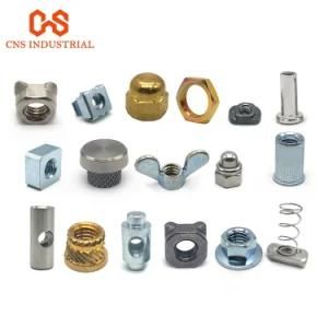 Factory Price Hex Nut, Weld Nut, Square Nut, Wheel Nut, Wing Nut, Rivet Nut, Long Nut, Flange Nut