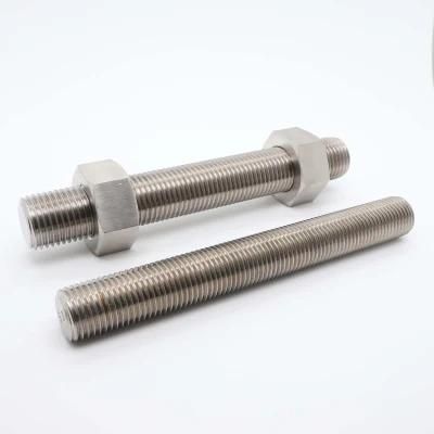DIN975 DIN976 SS304 SS316 Ss201 Thread Rod Threaded Bars Stud Bolts