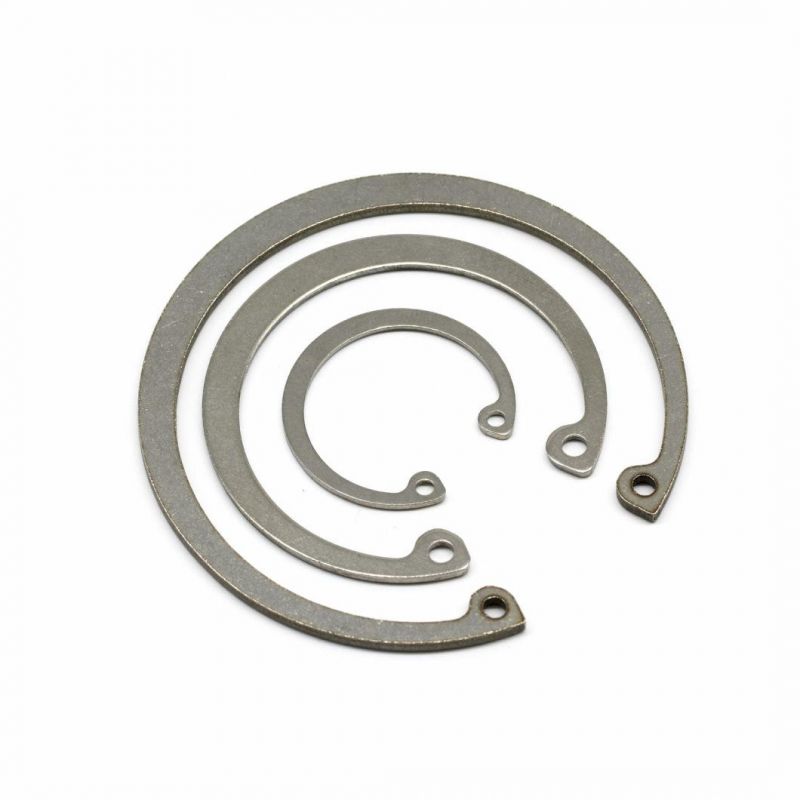 Internal Retaining Black Spring Steel Snap Rings Retaining Ring DIN6799 Circlips for Shaft